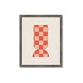 Picture of Mosaic of Peach Vase _GroupedProduct_Rectangle_Portrait_Framed_Matted_