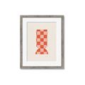 Picture of Mosaic of Peach Vase _GroupedProduct_Rectangle_Portrait_Framed_Matted_