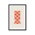 Picture of Mosaic of Peach Vase _GroupedProduct_Rectangle_Portrait_Framed_Matted_