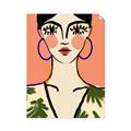 Picture of Peachy Elegance _GroupedProduct_Rectangle_Portrait_Unframed_Print_Only_