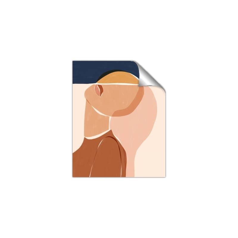Picture of Figurative Half Face _GroupedProduct_Rectangle_Portrait_Unframed_Print_Only_
