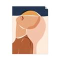 Picture of Figurative Half Face _GroupedProduct_Rectangle_Portrait_Unframed_Print_Only_
