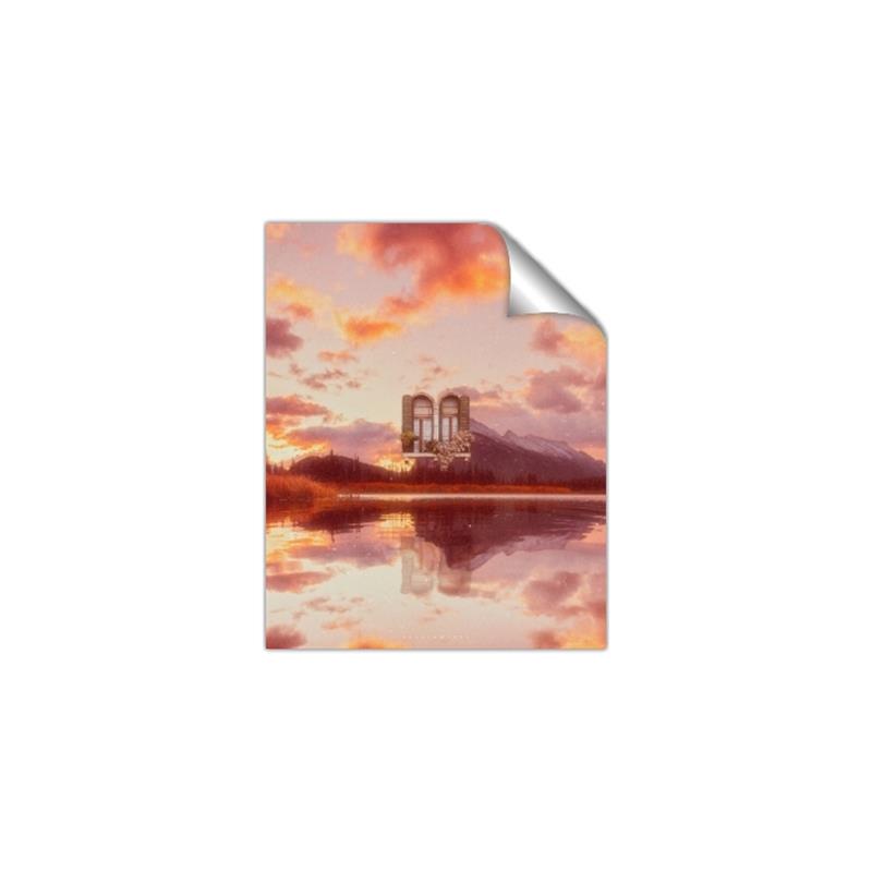 Picture of Tranquil Landscape Tapestry _GroupedProduct_Rectangle_Portrait_Unframed_Print_Only_