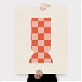 Picture of Mosaic of Peach Vase _GroupedProduct_Rectangle_Portrait_Canvas_