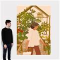Picture of Dreamy Orchard Dalliance _GroupedProduct_Rectangle_Portrait_Canvas_