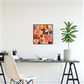 Picture of Whispers of Peach Memory _GroupedProduct_Square_Canvas_Framed_