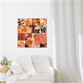 Picture of Whispers of Peach Memory _GroupedProduct_Square_Canvas_Framed_