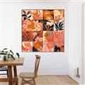 Picture of Whispers of Peach Memory _GroupedProduct_Square_Canvas_Framed_