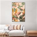 Picture of Harmonious Tropical Hues _GroupedProduct_Rectangle_Portrait_Canvas_Framed_