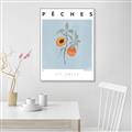 Picture of Peach Fruit Fusion _GroupedProduct_Rectangle_Portrait_Canvas_Framed_