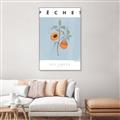 Picture of Peach Fruit Fusion _GroupedProduct_Rectangle_Portrait_Canvas_Framed_