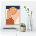 Picture of Figurative Half Face _GroupedProduct_Rectangle_Portrait_Canvas_Framed_