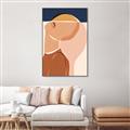 Picture of Figurative Half Face _GroupedProduct_Rectangle_Portrait_Canvas_Framed_