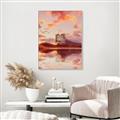 Picture of Tranquil Landscape Tapestry _GroupedProduct_Rectangle_Portrait_Canvas_Framed_