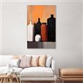 Picture of Still Life Symphony in Peach _GroupedProduct_Rectangle_Portrait_Canvas_Framed_