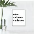 Picture of Wine Dinner Winner _GroupedProduct_Rectangle_Portrait_Canvas_Framed_