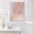Picture of Peach Palette Bubbles _GroupedProduct_Rectangle_Portrait_Canvas_Framed_