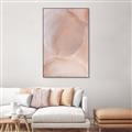 Picture of Peach Palette Bubbles _GroupedProduct_Rectangle_Portrait_Canvas_Framed_