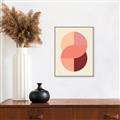 Picture of Dreamy Peach Serenade _GroupedProduct_Rectangle_Portrait_Canvas_Framed_