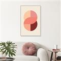 Picture of Dreamy Peach Serenade _GroupedProduct_Rectangle_Portrait_Canvas_Framed_