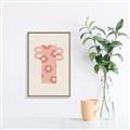 Picture of Figurative Floral Fresco _GroupedProduct_Rectangle_Portrait_Canvas_Framed_