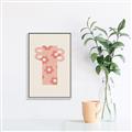 Picture of Figurative Floral Fresco _GroupedProduct_Rectangle_Portrait_Canvas_Framed_