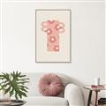Picture of Figurative Floral Fresco _GroupedProduct_Rectangle_Portrait_Canvas_Framed_