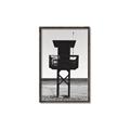 Picture of Guard's Post in the Beach _GroupedProduct_Rectangle_Portrait_Photography _GroupedProduct_Rectangle_Portrait_Canvas_Framed_