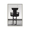 Picture of Guard's Post in the Beach _GroupedProduct_Rectangle_Portrait_Photography _GroupedProduct_Rectangle_Portrait_Canvas_Framed_