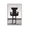 Picture of Guard's Post in the Beach _GroupedProduct_Rectangle_Portrait_Photography _GroupedProduct_Rectangle_Portrait_Canvas_Framed_