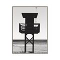 Picture of Guard's Post in the Beach _GroupedProduct_Rectangle_Portrait_Photography _GroupedProduct_Rectangle_Portrait_Canvas_Framed_
