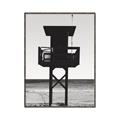 Picture of Guard's Post in the Beach _GroupedProduct_Rectangle_Portrait_Photography _GroupedProduct_Rectangle_Portrait_Canvas_Framed_