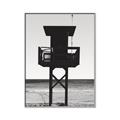 Picture of Guard's Post in the Beach _GroupedProduct_Rectangle_Portrait_Photography _GroupedProduct_Rectangle_Portrait_Canvas_Framed_