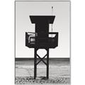 Picture of Guard's Post in the Beach _GroupedProduct_Rectangle_Portrait_Photography _GroupedProduct_Rectangle_Portrait_Canvas_Framed_