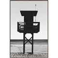 Picture of Guard's Post in the Beach _GroupedProduct_Rectangle_Portrait_Photography _GroupedProduct_Rectangle_Portrait_Canvas_Framed_