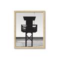 Picture of Guard's Post in the Beach _GroupedProduct_Rectangle_Portrait_Photography _GroupedProduct_Rectangle_Portrait_Framed_Matted_
