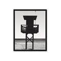 Picture of Guard's Post in the Beach _GroupedProduct_Rectangle_Portrait_Photography _GroupedProduct_Rectangle_Portrait_Framed_Matted_