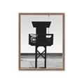 Picture of Guard's Post in the Beach _GroupedProduct_Rectangle_Portrait_Photography _GroupedProduct_Rectangle_Portrait_Framed_Matted_