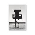 Picture of Guard's Post in the Beach _GroupedProduct_Rectangle_Portrait_Photography _GroupedProduct_Rectangle_Portrait_Framed_Matted_