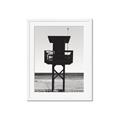 Picture of Guard's Post in the Beach _GroupedProduct_Rectangle_Portrait_Photography _GroupedProduct_Rectangle_Portrait_Framed_Matted_