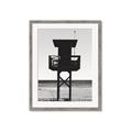 Picture of Guard's Post in the Beach _GroupedProduct_Rectangle_Portrait_Photography _GroupedProduct_Rectangle_Portrait_Framed_Matted_