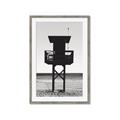 Picture of Guard's Post in the Beach _GroupedProduct_Rectangle_Portrait_Photography _GroupedProduct_Rectangle_Portrait_Framed_Matted_