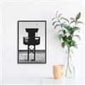 Picture of Guard's Post in the Beach _GroupedProduct_Rectangle_Portrait_Photography _GroupedProduct_Rectangle_Portrait_Canvas_Framed_