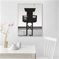 Picture of Guard's Post in the Beach _GroupedProduct_Rectangle_Portrait_Photography _GroupedProduct_Rectangle_Portrait_Canvas_Framed_