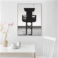 Picture of Guard's Post in the Beach _GroupedProduct_Rectangle_Portrait_Photography _GroupedProduct_Rectangle_Portrait_Canvas_Framed_