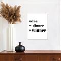 Picture of Wine Dinner Winner _GroupedProduct_Rectangle_Portrait_Unframed_Print_Only_