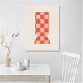 Picture of Mosaic of Peach Vase _GroupedProduct_Rectangle_Portrait_Unframed_Print_Only_