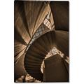 Picture of Muted Sun's Rays on Stairs _GroupedProduct_Rectangle_Portrait_Photography _GroupedProduct_Rectangle_Portrait_Canvas_