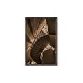 Picture of Muted Sun's Rays on Stairs _GroupedProduct_Rectangle_Portrait_Photography _GroupedProduct_Rectangle_Portrait_Canvas_Framed_