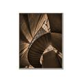 Picture of Muted Sun's Rays on Stairs _GroupedProduct_Rectangle_Portrait_Photography _GroupedProduct_Rectangle_Portrait_Canvas_Framed_